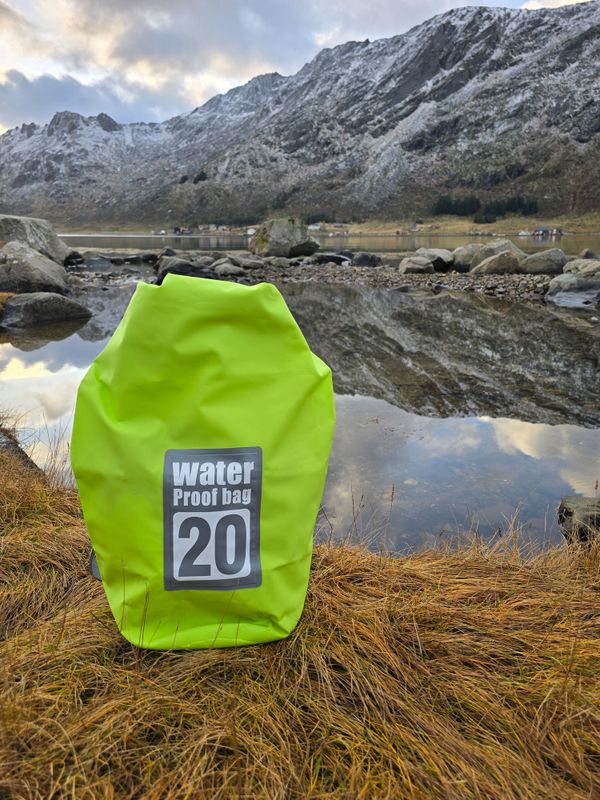 Drybag - Pakksekk 20L Mintgrønn