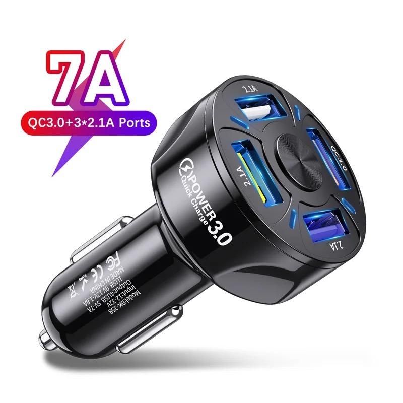 4 X USB 3.0 Bil lader