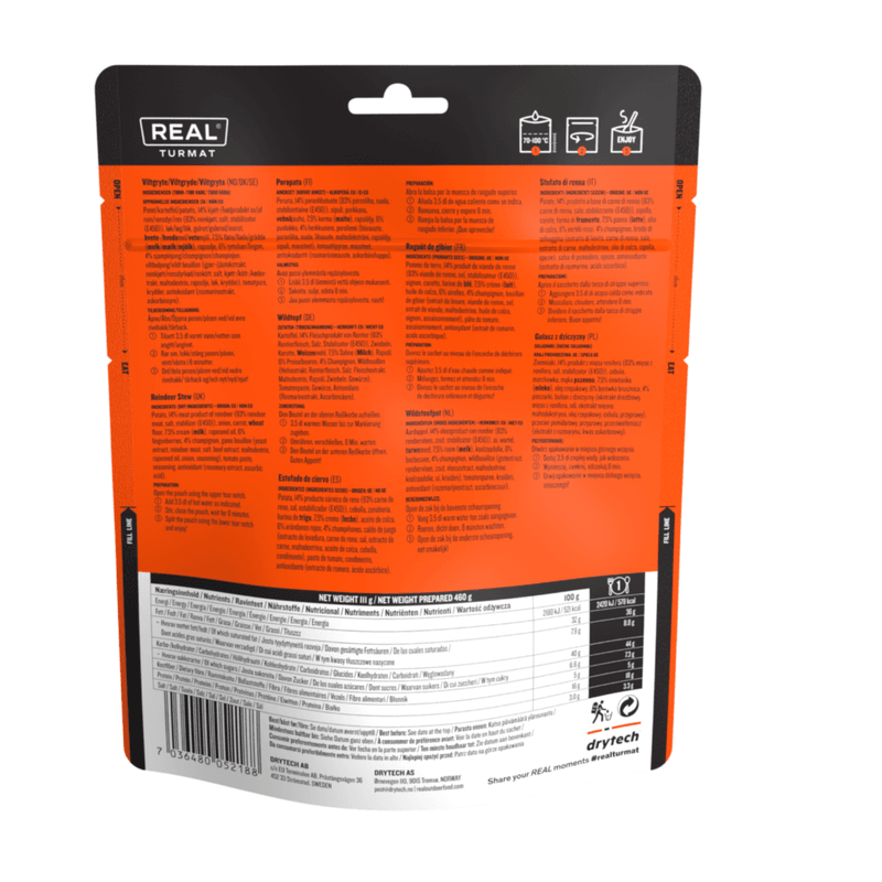 REAL Turmat - Viltgryte