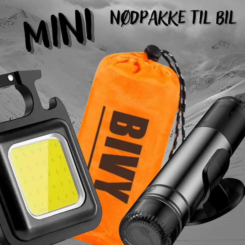 Beredskapspakke Bil - Mini