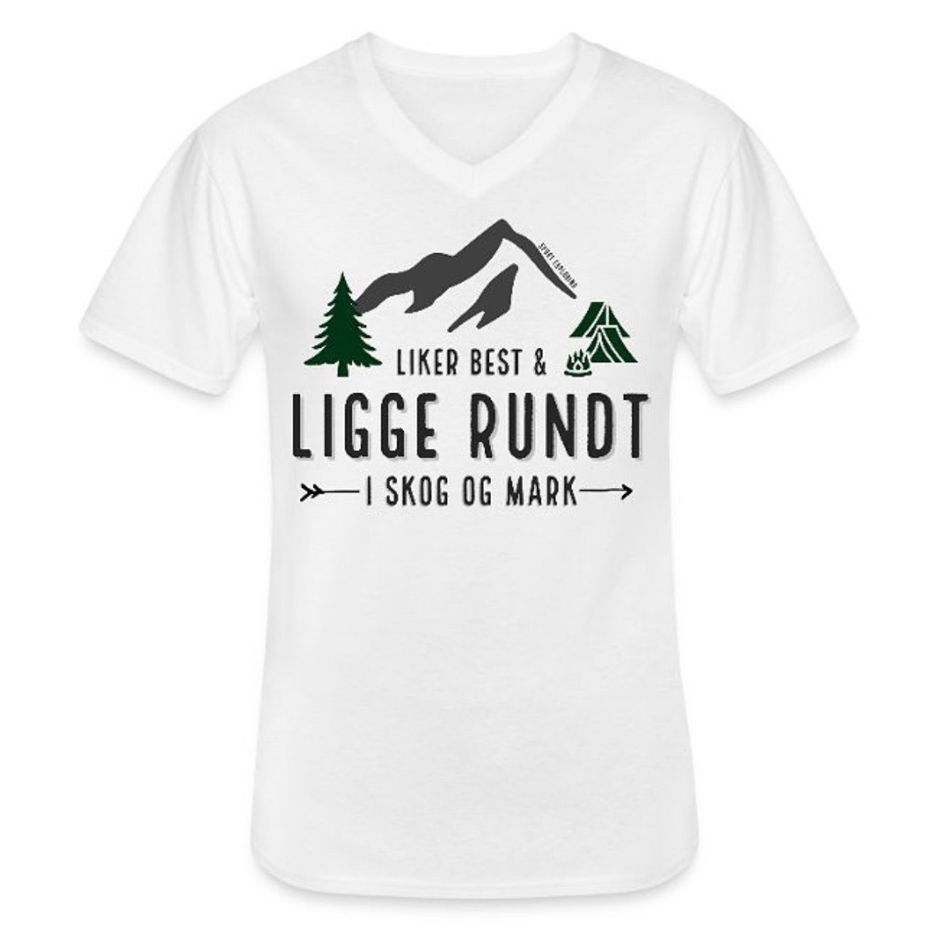 T-skjorter med villmark og friluftsmotiv